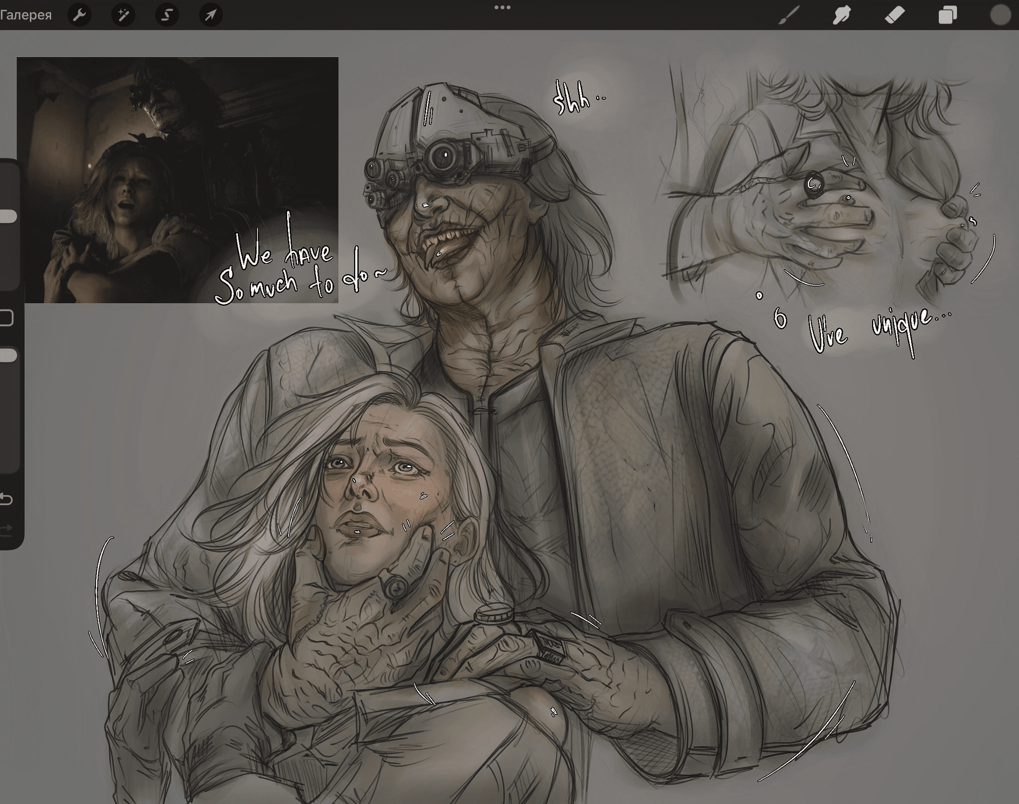 Resident Evil Hentai - choking, grace ashcroft, breasts out, groping, tongue out, breast grab file 76d4b29434401937a105f29b6de859c5