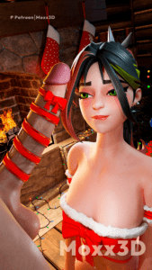 Helsie Sex Art - biting lip, christmas, big penis, presenting, christmas present file 777b64eb305f792c98ccc60c50738ab5