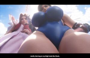 Final Fantasy Hentai Xxx - size difference, shrunken male, shrunk, final fantasy vii, 3d, boobs, aerith gainsborough file 780b1e39911822588d65f3d3bbede118