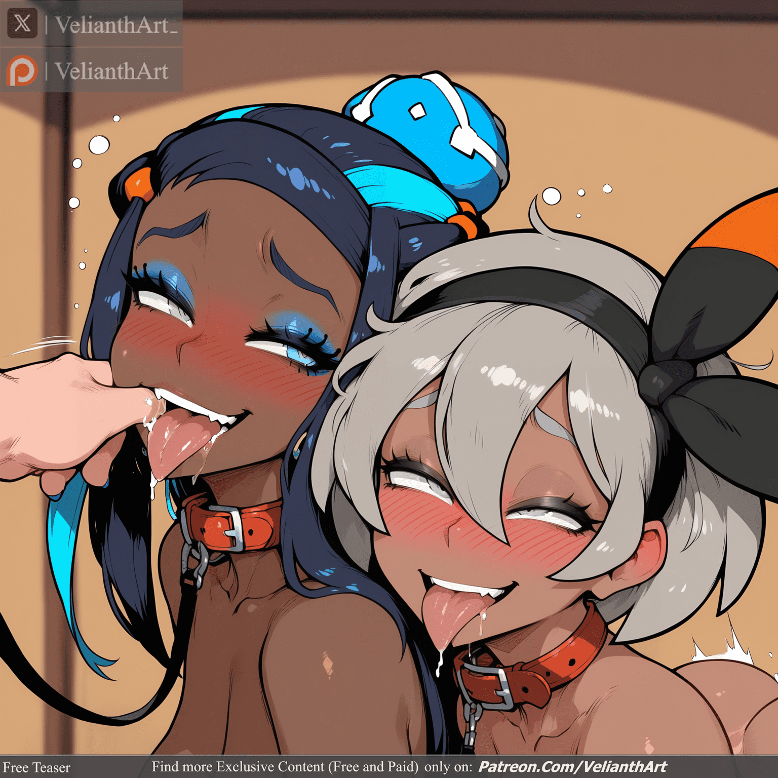 Bea Rule, Nessa Rule - nintendo, human, two-tone hair, female, open mouth file 7b09c0d93b87b11d55541eb480b56ca9