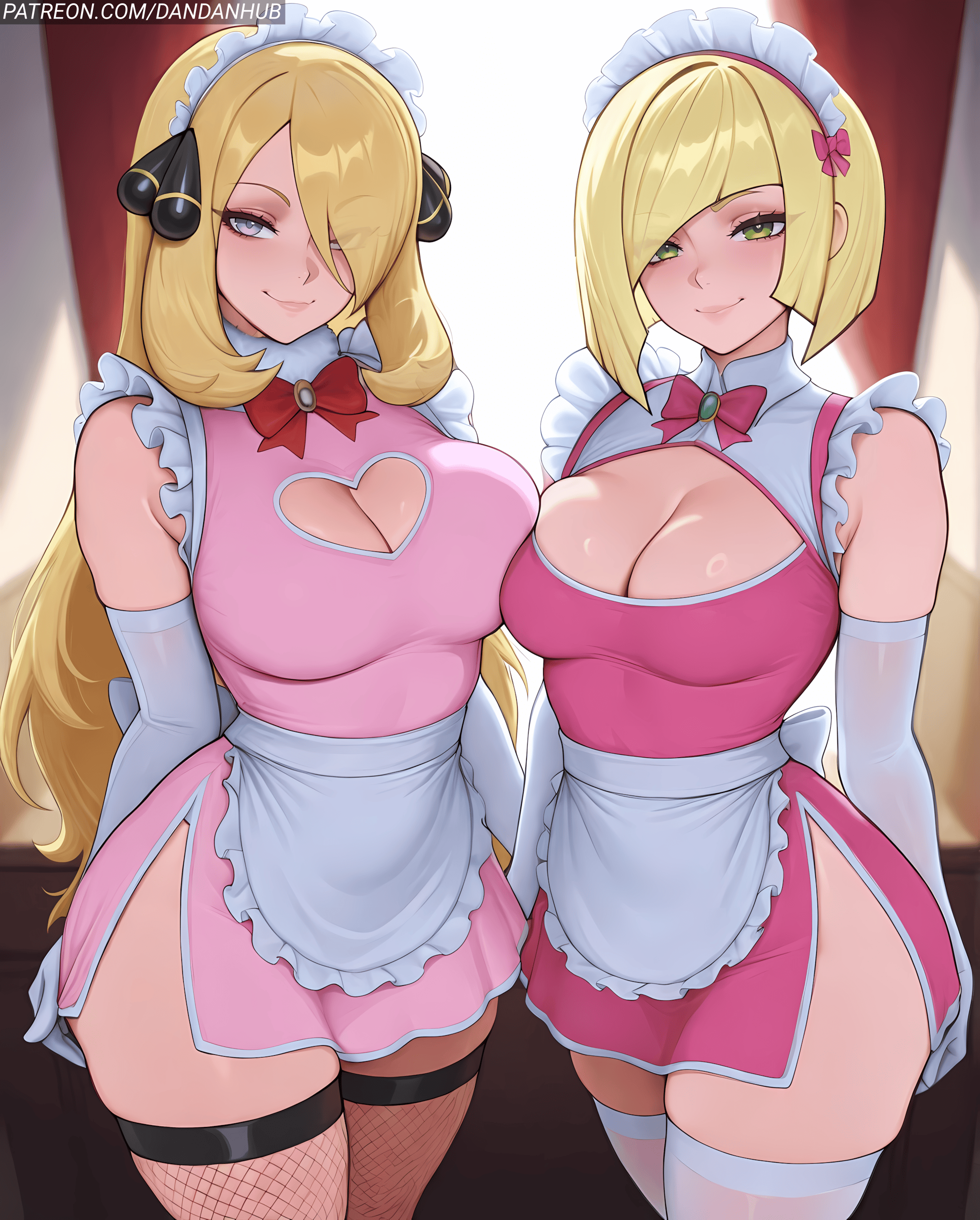Cynthia Rule Porn, Lusamine Rule Porn - long hair, breasts, frilled apron file 7bc7bbc78824368d9afebd8e32ad909e