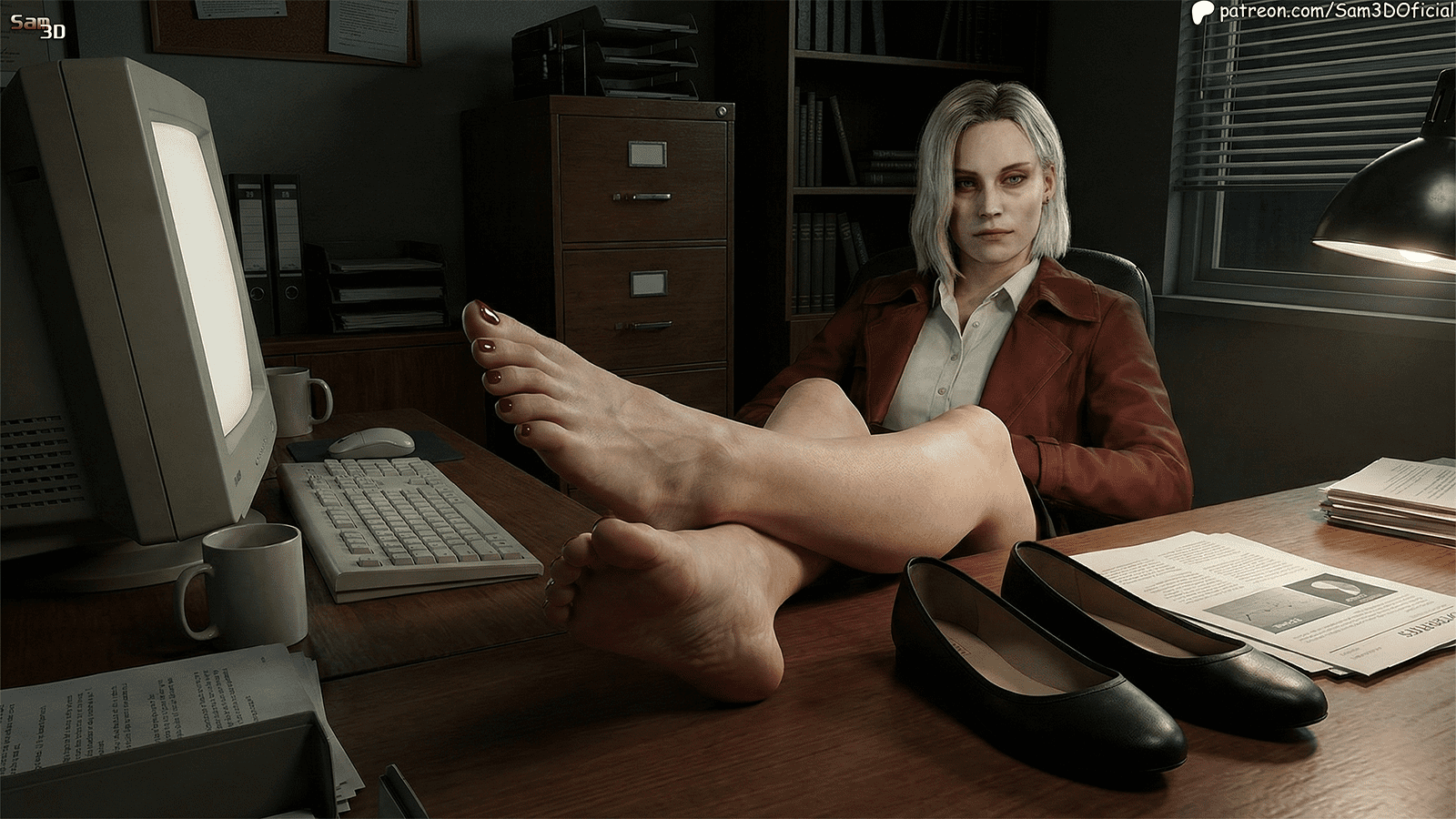 Resident Evil Hentai Xxx - sam3d, toes, barefoot, fetish, 1girls, soles file 7efc38a049530bb085631c8bc06c1b28