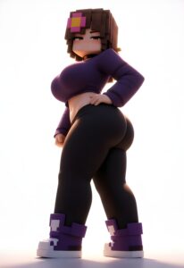 Minecraft Rule - mojang, voluptuous body, leggings, thick body, sexy file 7fcb636d6e4c4f76185b8b04818f62fd