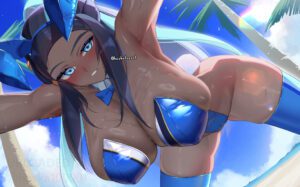 Nessa Game Porn - blue eyes, pokemon ss, sweat, clothed, blue hair, haska (user gure4787) file 804fc555650f1cb0a72b01cc0599aa82