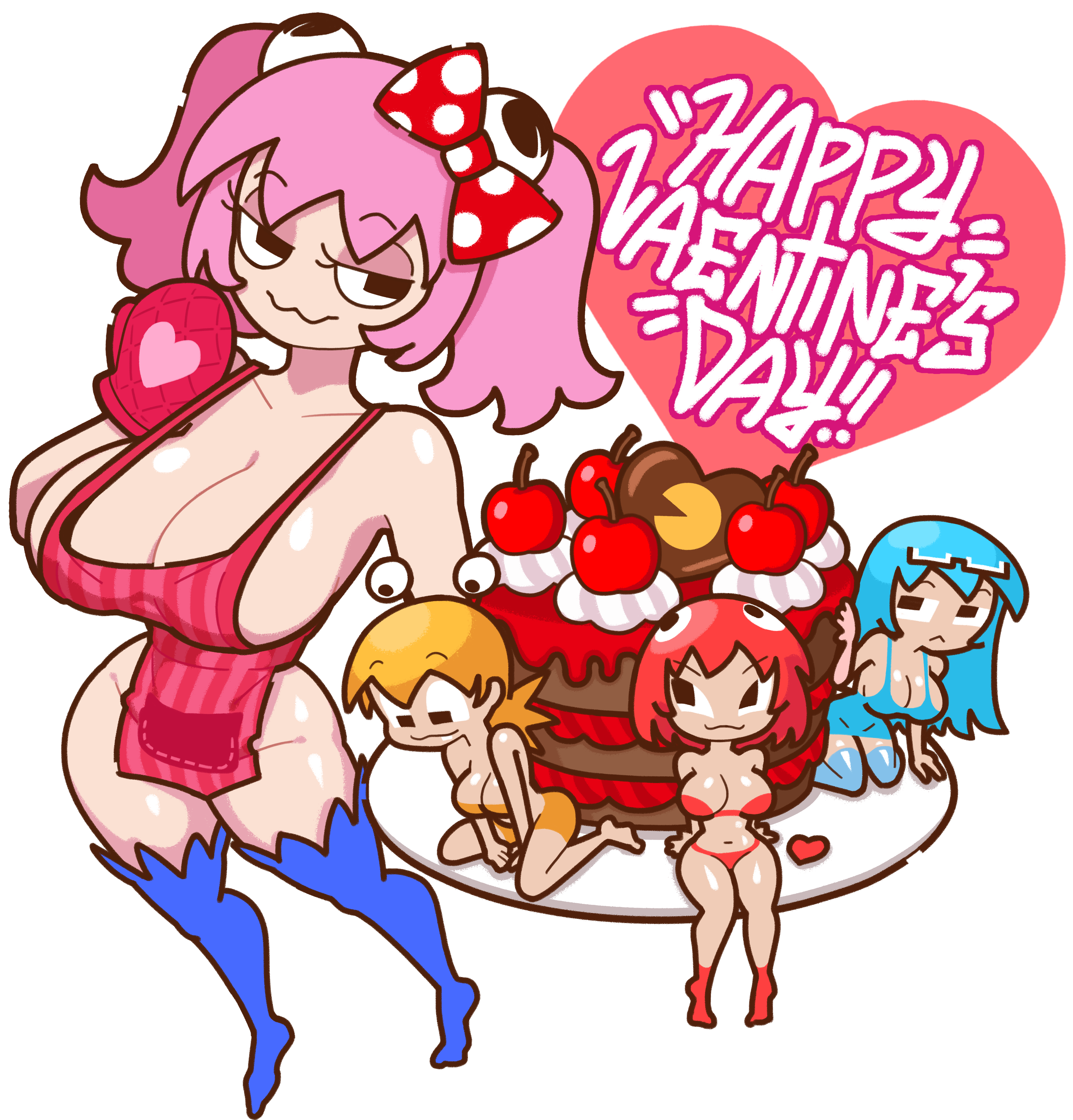 Pac-manghostdance Rule Xxx - cake, bikini, blinky (pac-man), valentine's day file 8315d973eb68986db950681bfe6004d3