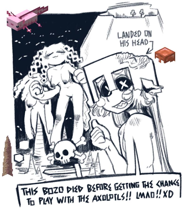 Minecraft Xxx Art - cave, long ears, breast, unique eyes, slender, helmet, humor file 88e756342ed6e92fc7956f1f731642f6