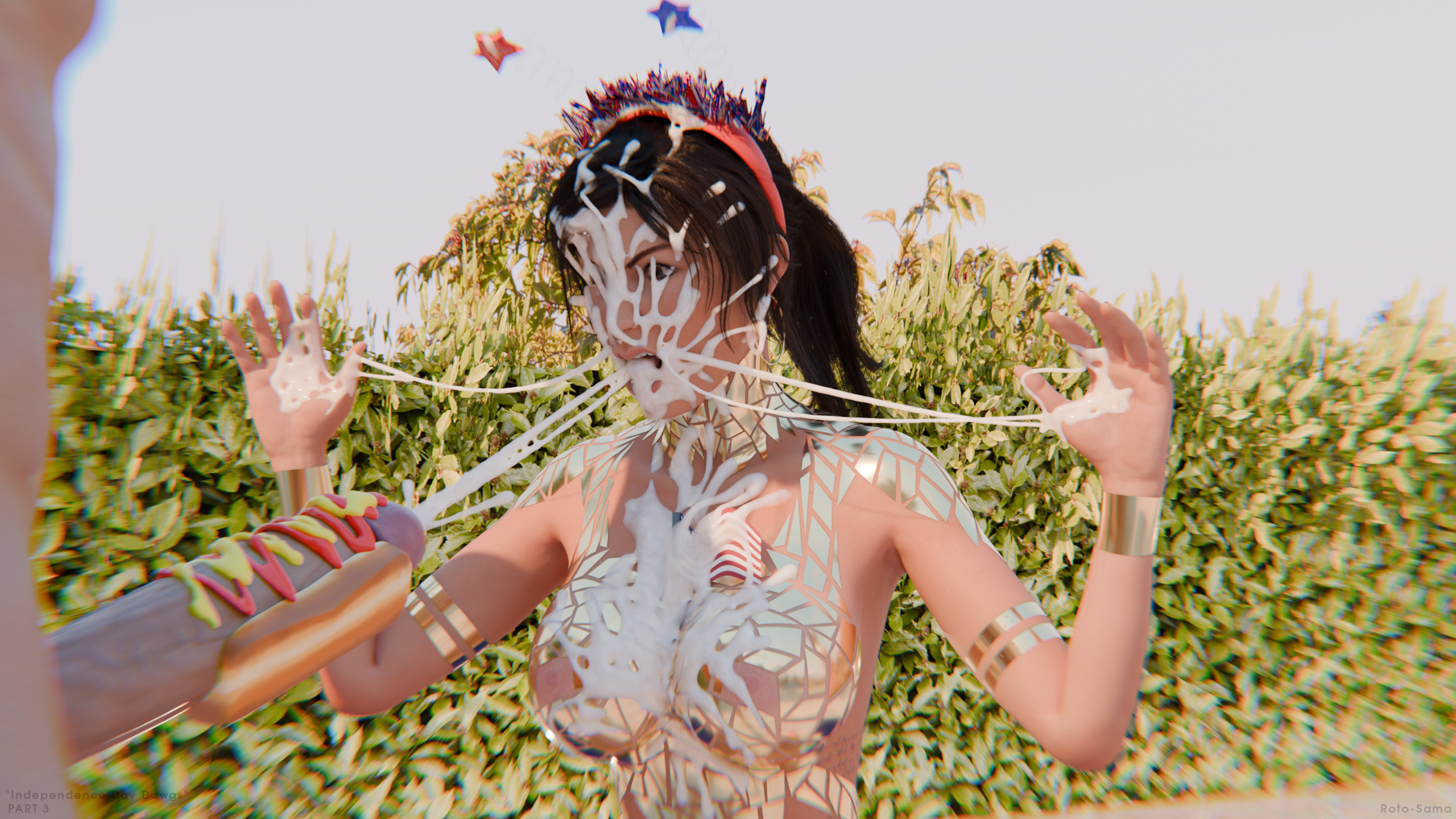 Tomb Raider Porn Hentai - food, surprised, cum on breasts, mustard, cum on hands file 8aaec9d31f33982b4e8bb9cad2e37130
