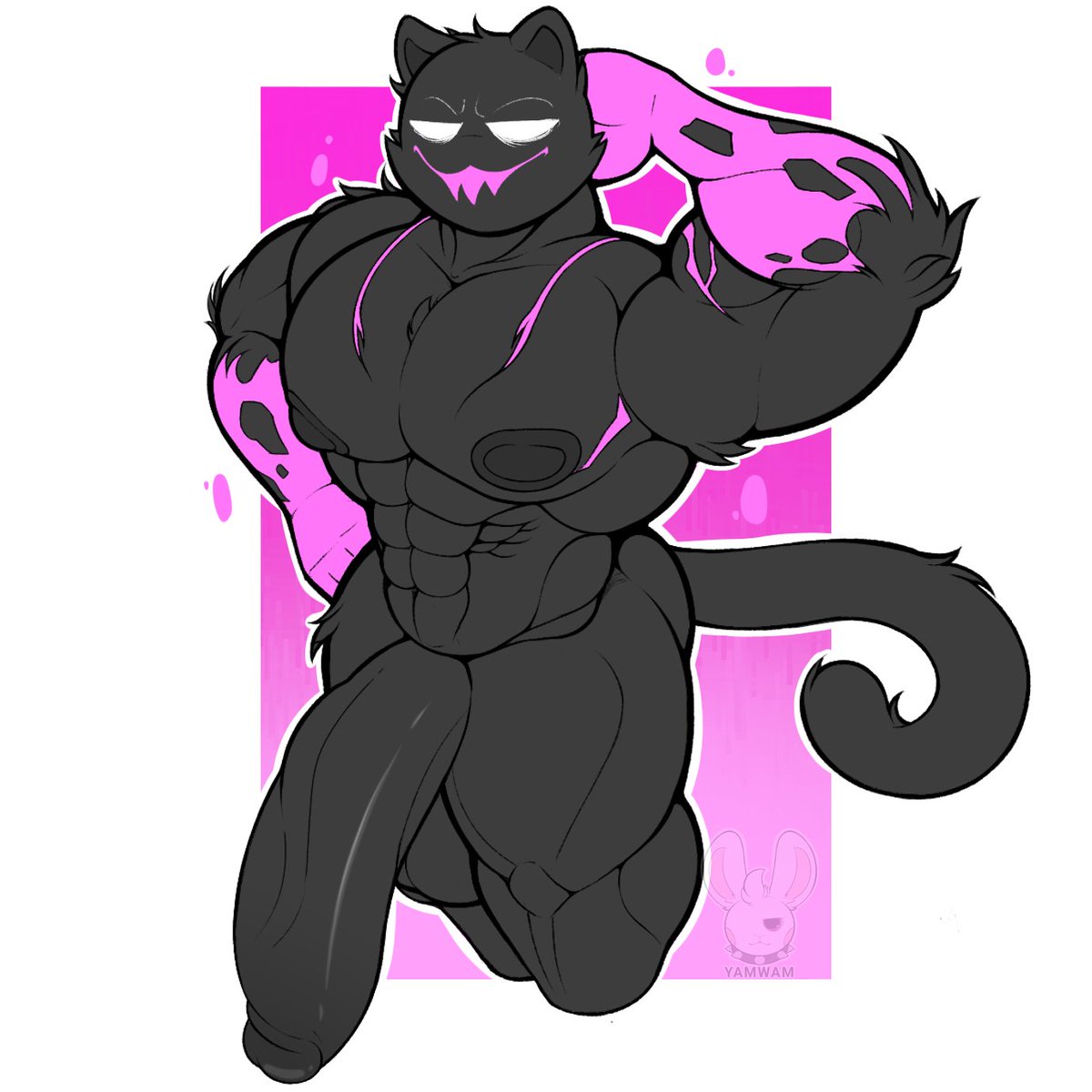 Meowscles Porn Hentai - feline, cat tail, male, cock, big nipples file 8e19d2427d882585083b20dbd0fa3840