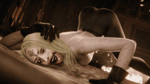 Bela Rule Porn - blood on face, bare breasts, resident evil 8: village, smiling at viewer, gloves file 90e96c16f722310c15847f5a961475c9