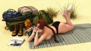 Tomb Raider Hentai - female, long hair, 3d, bubble butt, female only, bleinnie, ass file 93c16cf4eaaf5ebcd963dd9df2a05cce