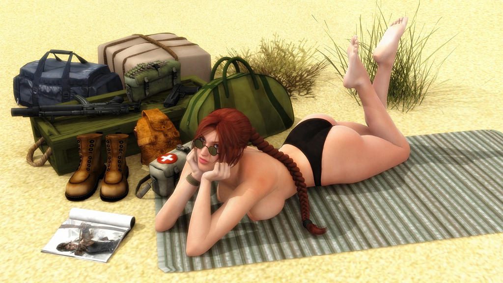 Tomb Raider Hentai - female, long hair, 3d, bubble butt, female only, bleinnie, ass file 93c16cf4eaaf5ebcd963dd9df2a05cce
