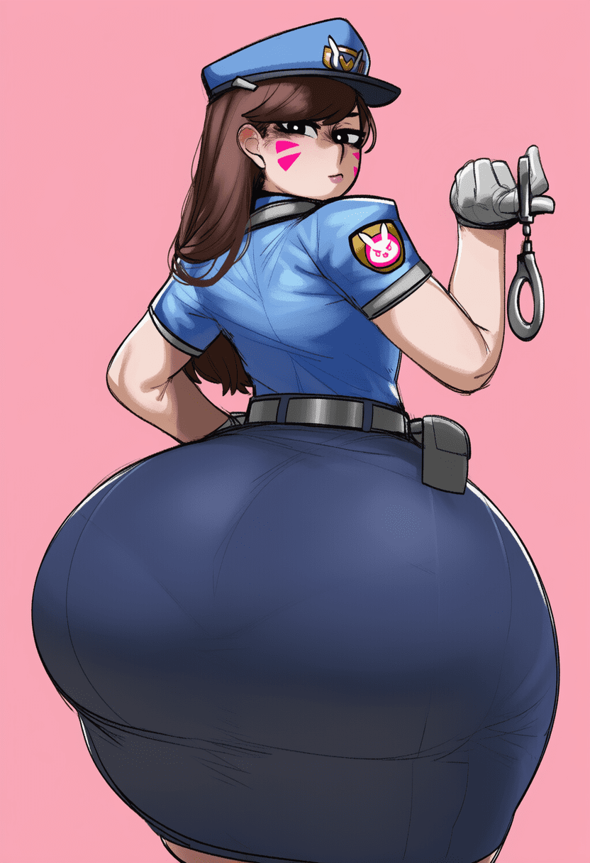 Overwatch Hot Hentai - d.va, big ass, handcuffs, plump ass, huge butt file a06aa58ae520673f7051c2a2406e9fec