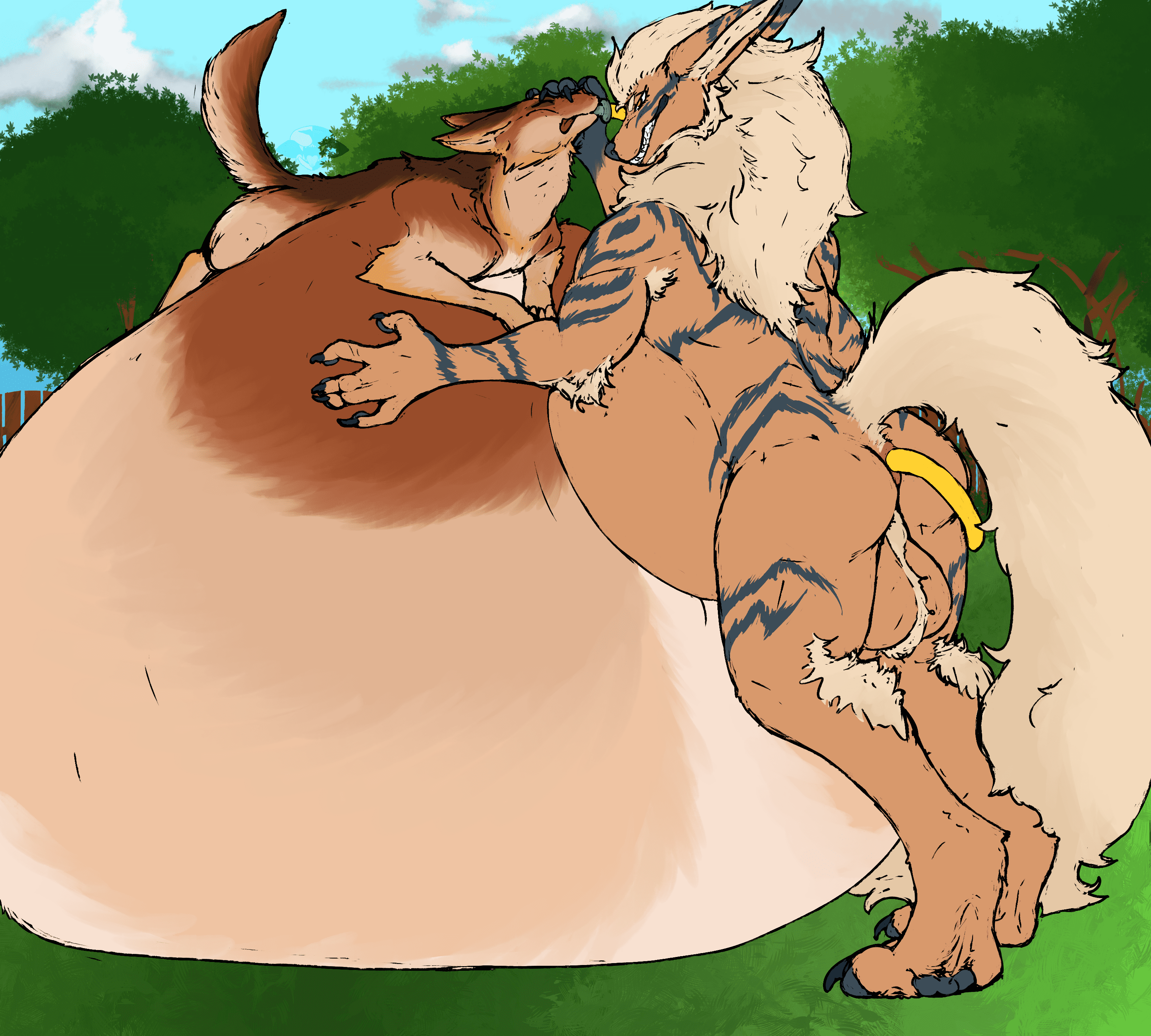 Pokemon Sex Art - mammal, breath play, yonnixart, pokemon (species), absurd res, domestic dog file a0b3d47cfda606204586c50c63fce8351889787c