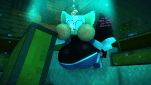 Minecraft Sex Art - rouge the bat, mine-imator, sonic (series), underwater, bubbles file a142688ec2418f5cd10958d34cd70fa9