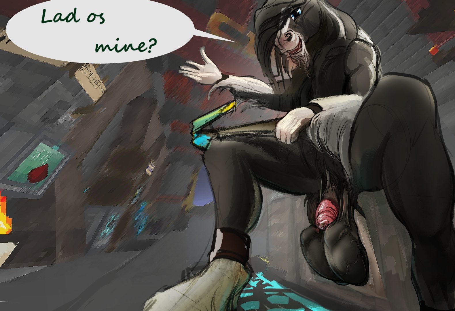 Minecraft Hentai Porn - equine penis, animal genitalia, lostdragon01, ld, equine, translated, saggy balls file a38c2d561482e818b20d63f97b26b957