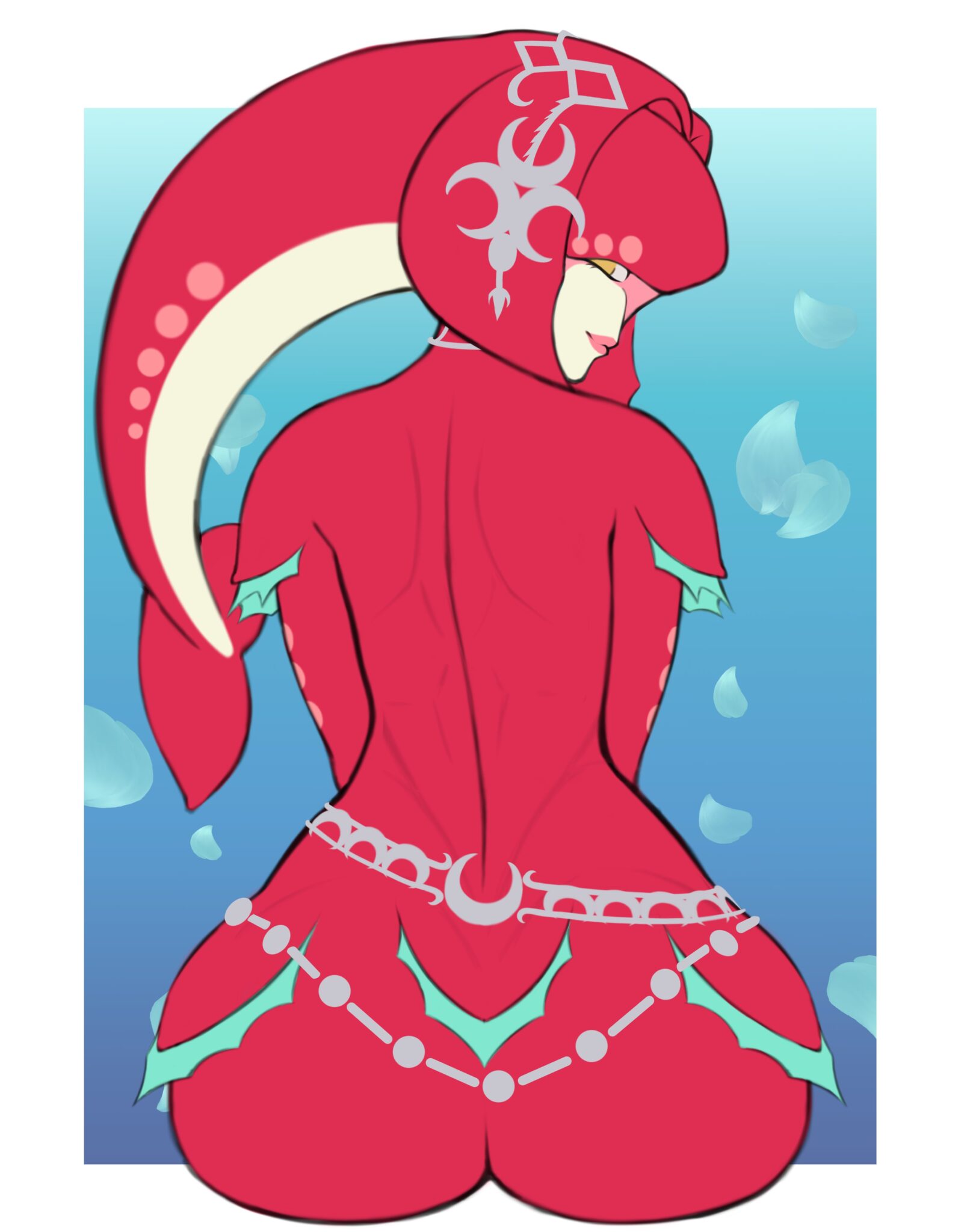 The Legend Of Zelda Hentai Xxx - back view, eizio, zora, humanoid female file a405918d687f38849c37dd66bb0d0794 scaled