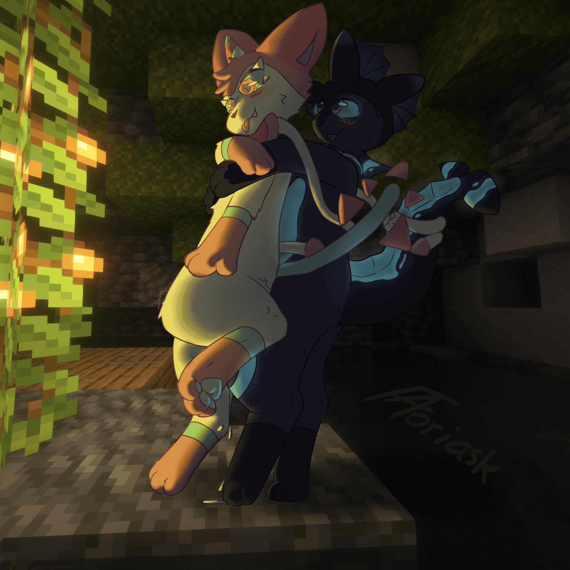 Minecraft Porn Hentai - generation 6 pokemon, felid, male, black body, sex, nintendo file a46e2792a88242bedae30641ca86a32636fcf970