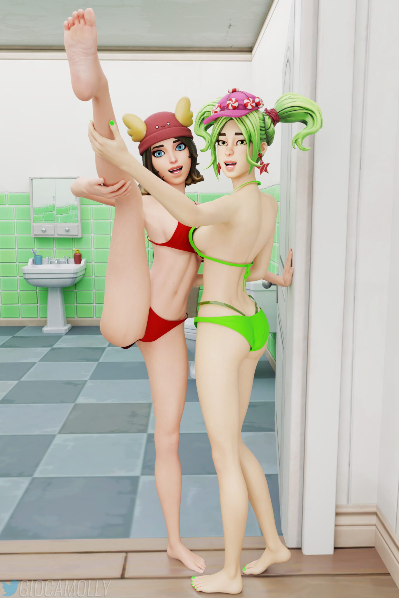 Skye Game Hentai, Zoey Game Hentai - ass, femele, 2girls, outerwear, underwear file a70801ec6f2870241aa8488c5700947f scaled