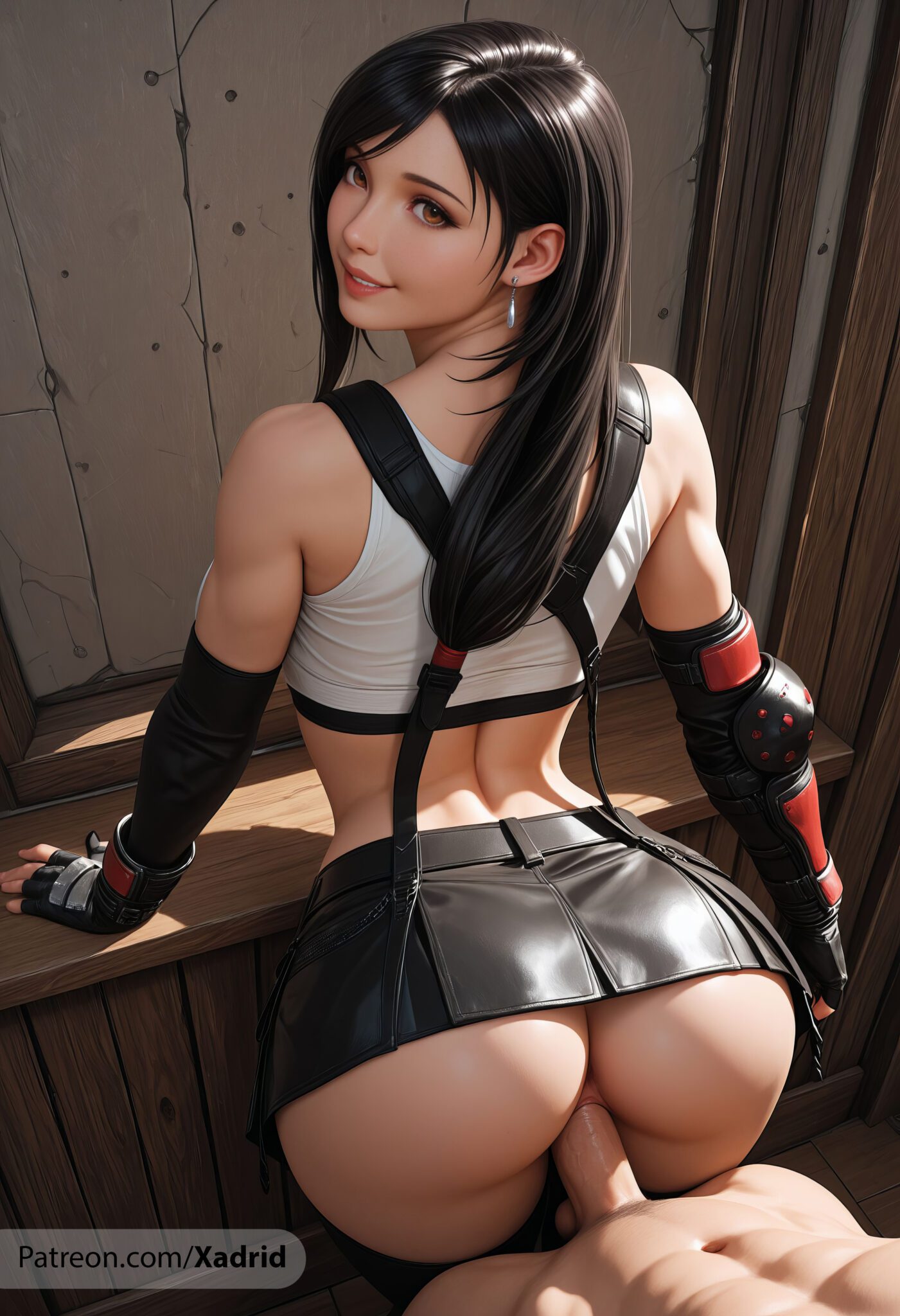 Final Fantasy Rule Porn - pencil skirt, white tank top, xadrid, arm guards, breasts file ad89b398a88f8478b38e96ffc51b0ddb scaled