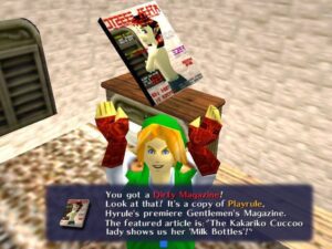 The Legend Of Zelda Hot Hentai - joke, text box, magazine, text, ocarina of time, parody, link file adec93ddca3f5781350e6617d3be43f0