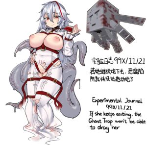 Ghast Game Hentai - eyebrows visible through hair, tits, mob talker, breasts, nipples, boobs, monster girl file af1b53e3e4b1883004be396481b81d8d