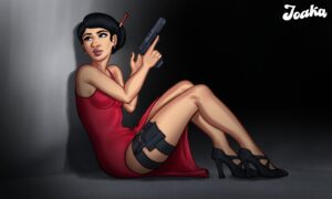Resident Evil Game Hentai - 2d, digital drawing (artwork), light-skinned female, resident evil 2, light skin, high heels, summertime saga file b069e5511f50deb82e029f940049d8c3