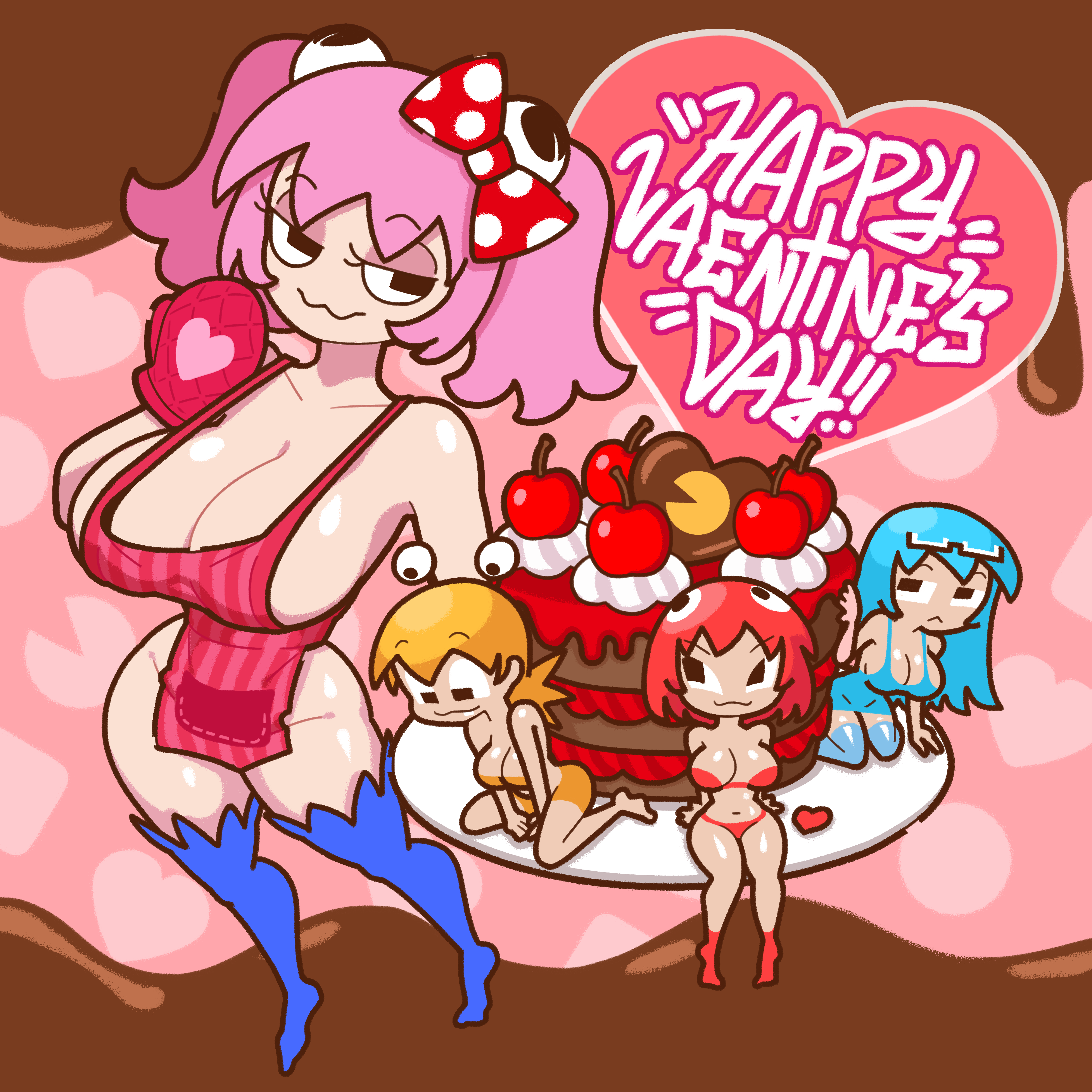 Minus8 Hentai Art - female, digital media (artwork), valentine's day, glasses, hi res, 2d (artwork) file b5e4e823a85030c4ee46daf4a05981c0