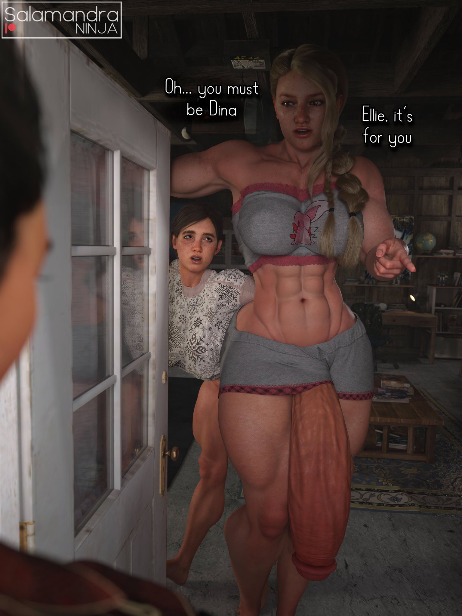 Dina Game Porn, Ellie Game Porn - height difference, chest file b8fa37bca57defb85e579c08f3ae5c9f