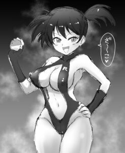 Kasumi Xxx Art - fingerless gloves, gym leader, nipples, nintendo, creatures (company), female file b9ce29d257fa75687be998222896e311