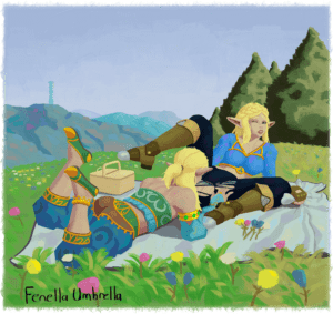 The Legend Of Zelda Porn - nintendo, outdoors, 1boy, blonde hair, blonde female, blonde male, 1girls file bbc1a6001eea71a2032f231bff95e84e