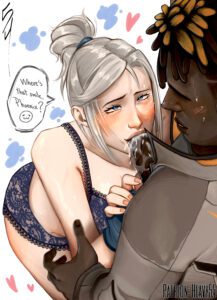 Jett Hentai Art, Phoenix Hentai Art - naughty face, penis, black cock, wet penis, bra, black and white, white hair file bbe136a2de20b6442d7f1b61cf6586e9