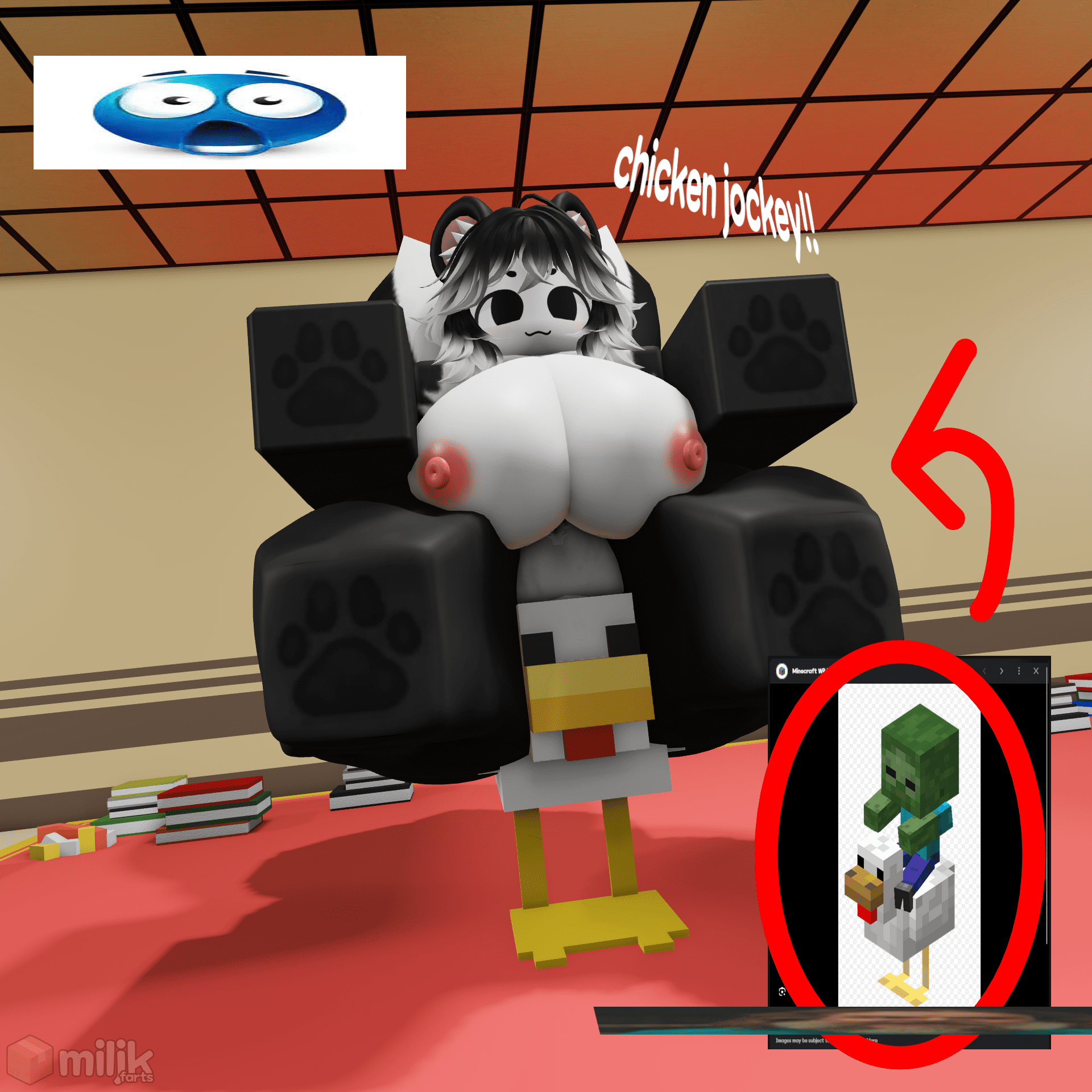 Minecraft Rule - nipples, thick thighs, skunk girl, miljkfarts file bd8c6b13ae0972e3c9e2c32ba855a137