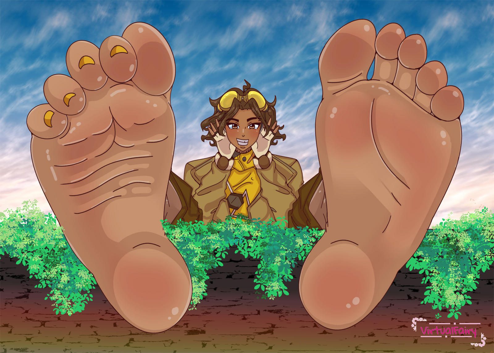 Overwatch Sex Art - deviantart, artist name, short hair, watermark, foot fetish file be30cd1b9003ddb8a44fe7bb3b20ca5b