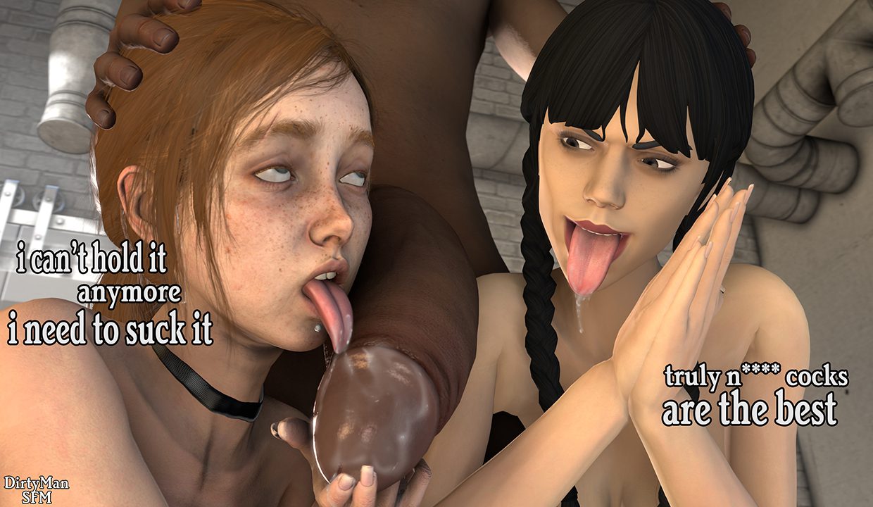 Ellie Hentai Xxx - sfm, goth, 2girls, drooling, racism file c1c022c15395fe8b1bac7b6db6c85201