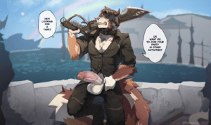 Final Fantasy Hot Hentai - english text, presenting penis, dialogue, teeth, fluffy tail, grin, text file c4cf895c24fb0a0eaa84314dd539786f4da22553