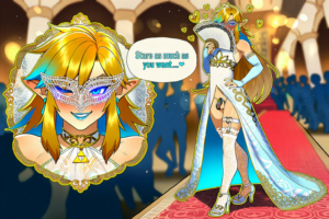 The Legend Of Zelda Porn - rich, very long hair, heart, novelai file c51b0007f169a16ecff5fd50edd41bee