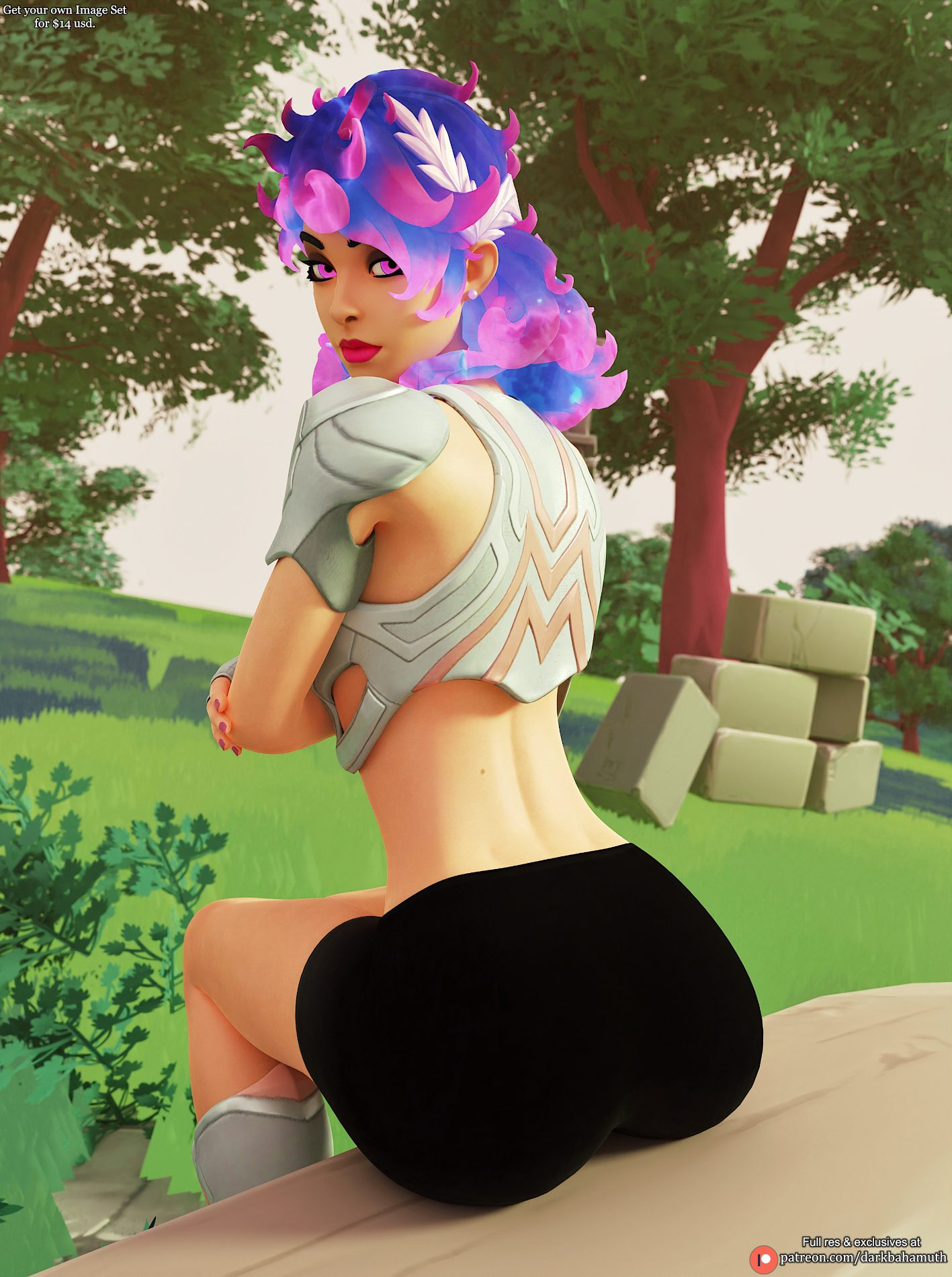 Artemis Rule - sfw, female, 3d (artwork), darkbahamuth file c70305b6ee46b1c32c89a8fb0829c728