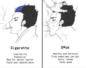 Chamber Rule Xxx, Yoru Rule Xxx - video games, smoking cigarette, meme, digital media (artwork), gay sex, malesub file c7de912be2e2ae0bbabae6641276c6ba