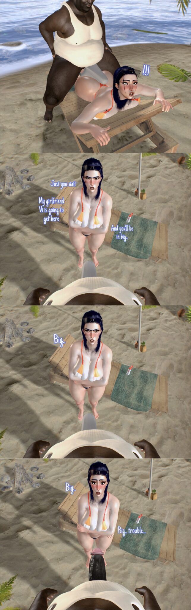 Caitlyn Hentai Porn - dark blue hair, sand, 1girl, 3d file d1b1c583444130a067160665d3586ffb scaled