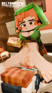 Minecraft Hentai - lololowka, blender, female, big breasts, horny female file d440382b966d989ceedc8d4098d6ff66