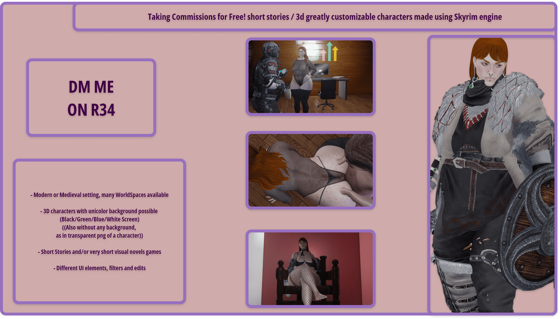 Skyrim Xxx Art - chubby female, pantyhose, smelly pussy, fat ass, fur, body odor, dirty soles file d46b207ee60f6bbd10324b6c30296350