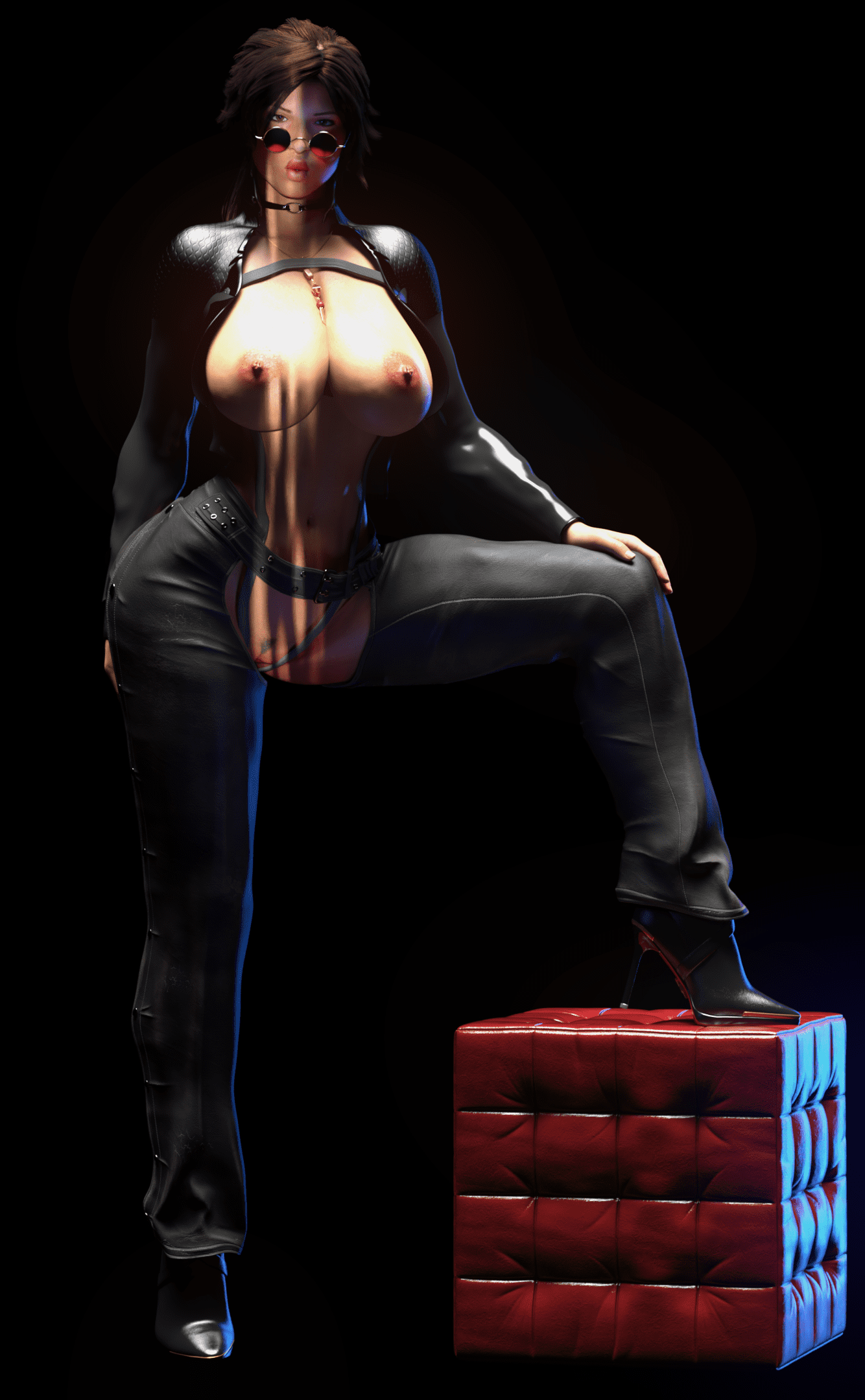 Tomb Raider Porn Hentai - big butt, leather, nude female, dark hair file d68e4fc2226915d5d61b52205a781500