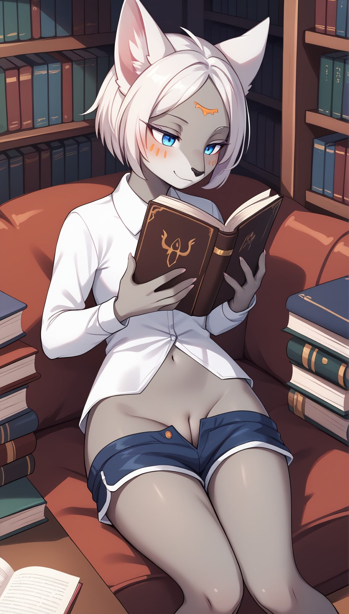 The Legend Of Zelda Rule Porn - holding object, shirt, smile, anthro, blue eyes, digitigrade, 2025 file d77ccc3ab07e7bf75c633dd06af22f97 scaled