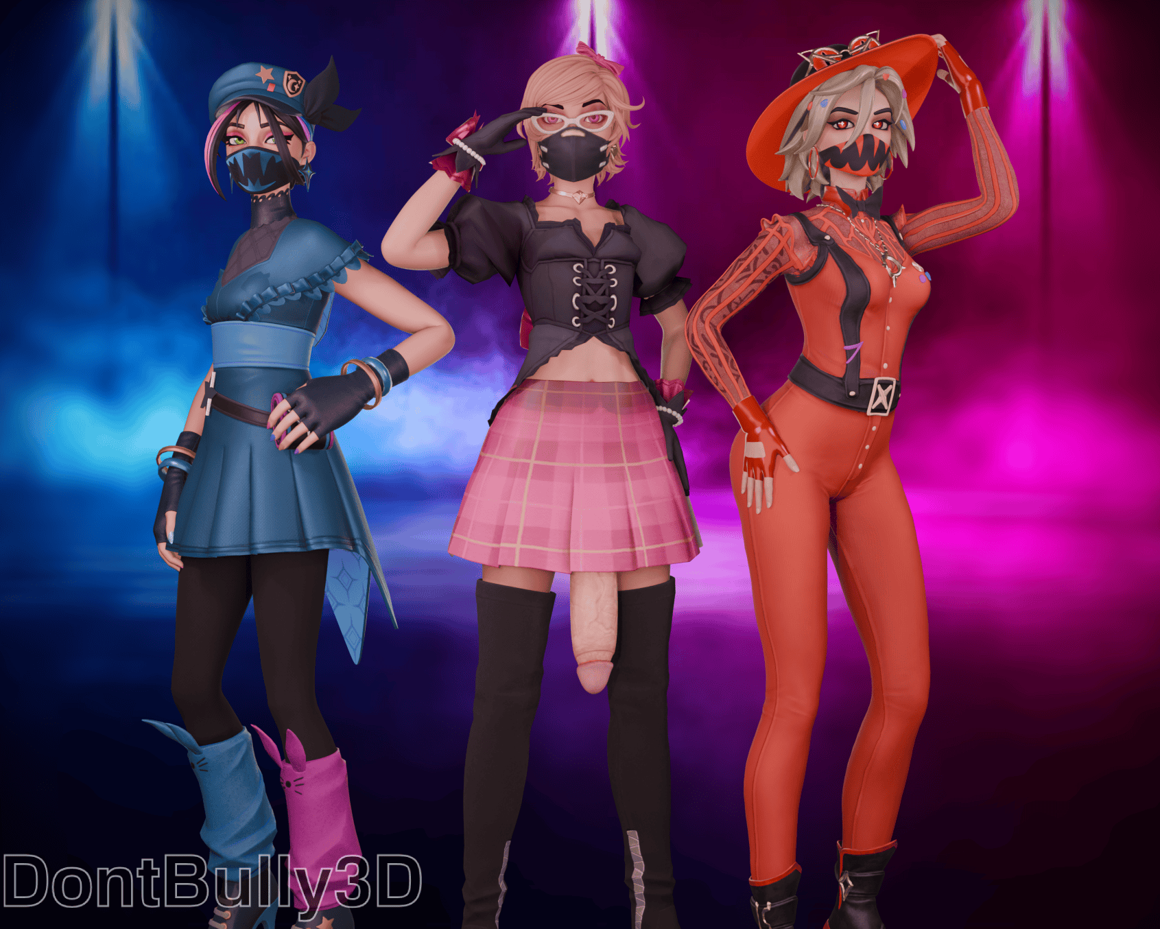 Helsie Rule, Huntresshelsie Rule, Joni Rule, Jonithescarlet Rule - ffm threesome, 2girls, masked female, 2girls1boy, 1boy, hung femboy, 1boy2girls file d92a34849d4742c823ed0f962b64fe37