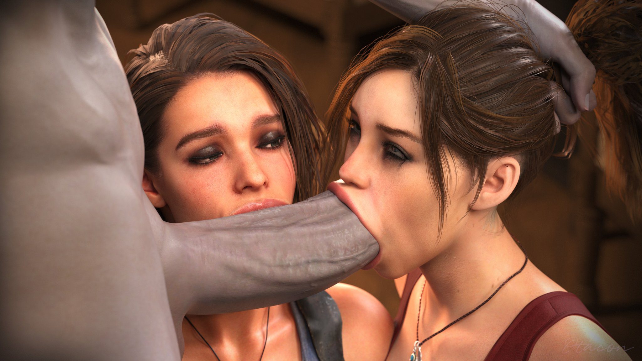 Resident Evil Porn - pale-skinned female, pale skin, 3d, ms. x, tall, bigger female file d9ee825623927bf9304bf11effaf62cd