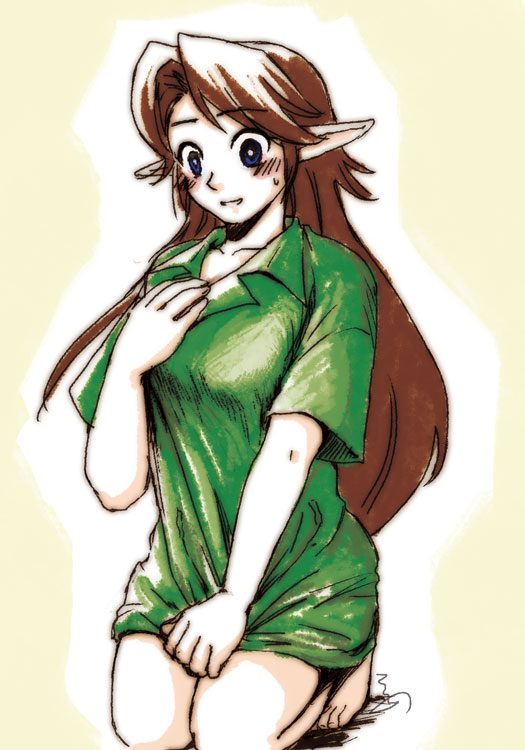 The Legend Of Zelda Game Porn - malon, female, stealing clothes, hylian ears file da031589ba2adf9c338c5c92d642fbcc