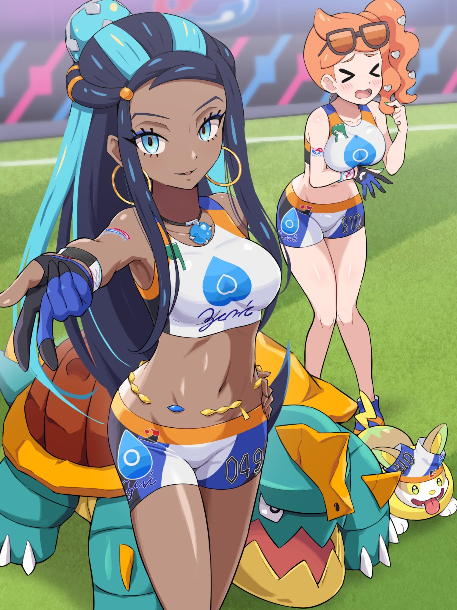 Nessa Hentai Xxx, Sonia Hentai Xxx - hair ornament, gloves, breasts, blush, earrings file db8045034d294b467bce0e0d9dba024d scaled
