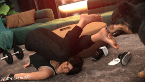 Tomb Raider Hentai Porn - on back, rottweiler, sniffing feet, clothed female, deathrayfever, yoga, brown hair 2 Tomb Raider Hentai Porn - on back, rottweiler, sniffing feet, clothed female, deathrayfever, yoga, brown hair file df54248578f4fb5f71252131d2200624