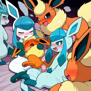 Pokemon Game Hentai - nintendo, canine penis, feral, flareon, eeveelution, glaceon, pokemon (species) file dfa84890eb2eeb67f28ae60c6f1e3ab5