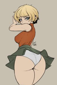 Resident Evil Rule Xxx - sleeveless turtleneck, upskirt, eyeliner, ashley graham (ella freya) file e05573ad2c28d88c7c8e85e29d606e3b